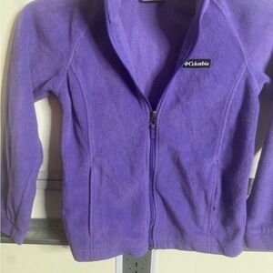 Columbia Vibrant Purple Fleece Jacket